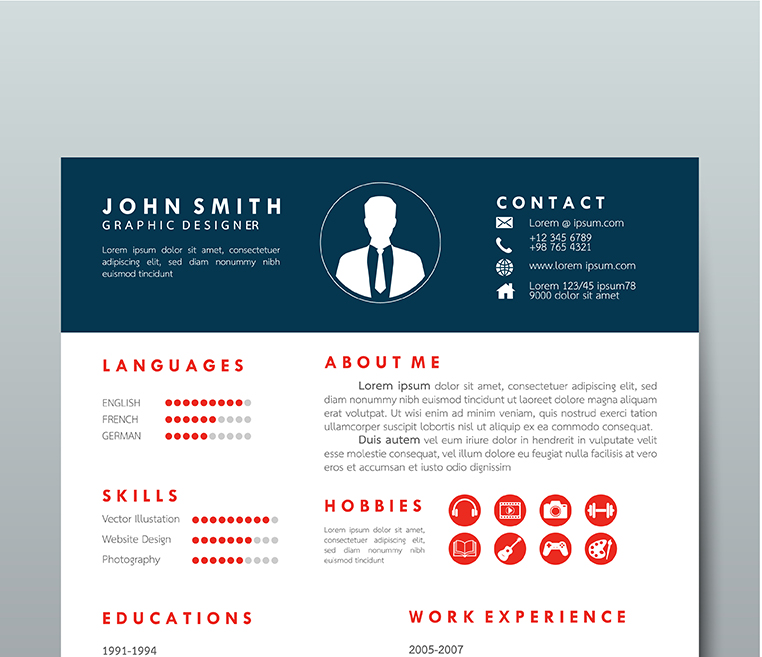 Creare Il Tuo Curriculum Vitae In Stile Infografico Con Adobe Illustrator